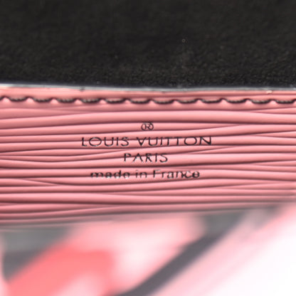 Louis Vuitton Epi Chain Flower Twist Shoulder Bag MM Pink 7 of 10
