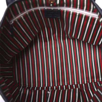 Gucci Monogram Medium New Britt Tote Black 5 of 9