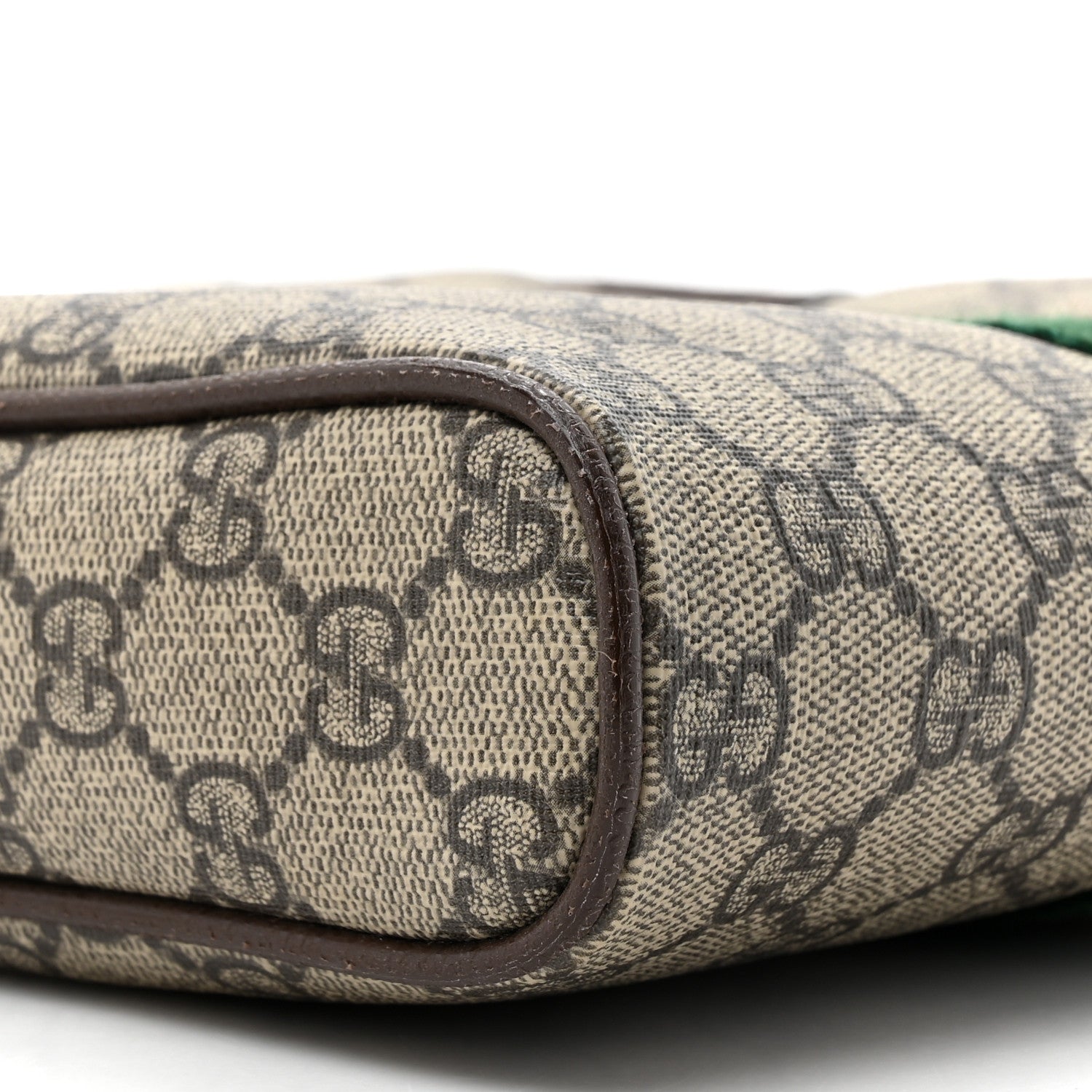 Gucci GG Supreme Monogram Web Small Ophidia Messenger Bag Brown 10 of 11