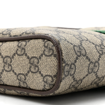 Gucci GG Supreme Monogram Web Small Ophidia Messenger Bag Brown 10 of 11