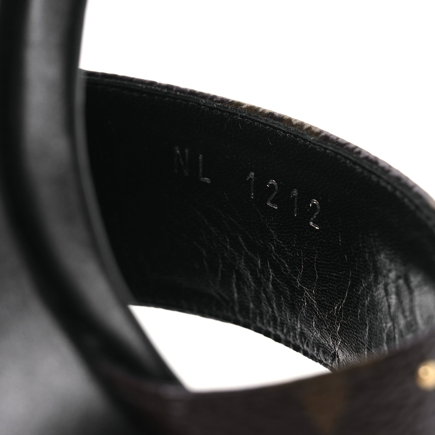 Louis Vuitton Monogram Afterglow Platform Sandals 40 Black 9 of 12