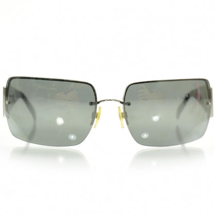 Chanel Crystal CC Logo Sunglasses 4095 B Black 3 of 8