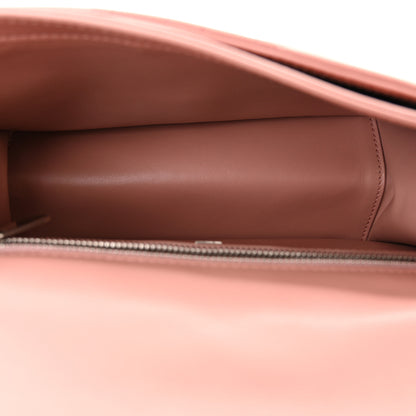 Salvatore Ferragamo Calfskin Quilted Gancini Flap Bag Antique Rose 5 of 10