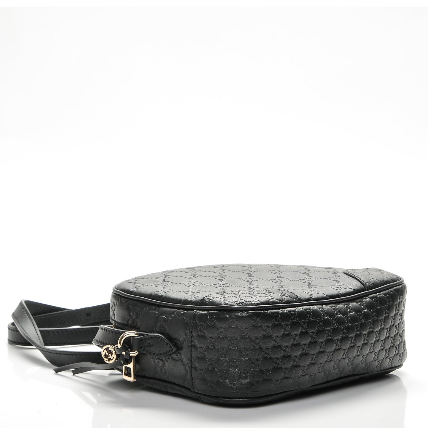 Guccissima Mini Bree Messenger Bag Black