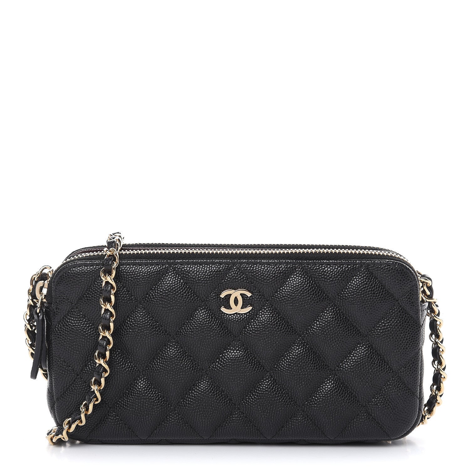 Chanel Caviar Quilted Small Clutch With Chain Black 1 of 13