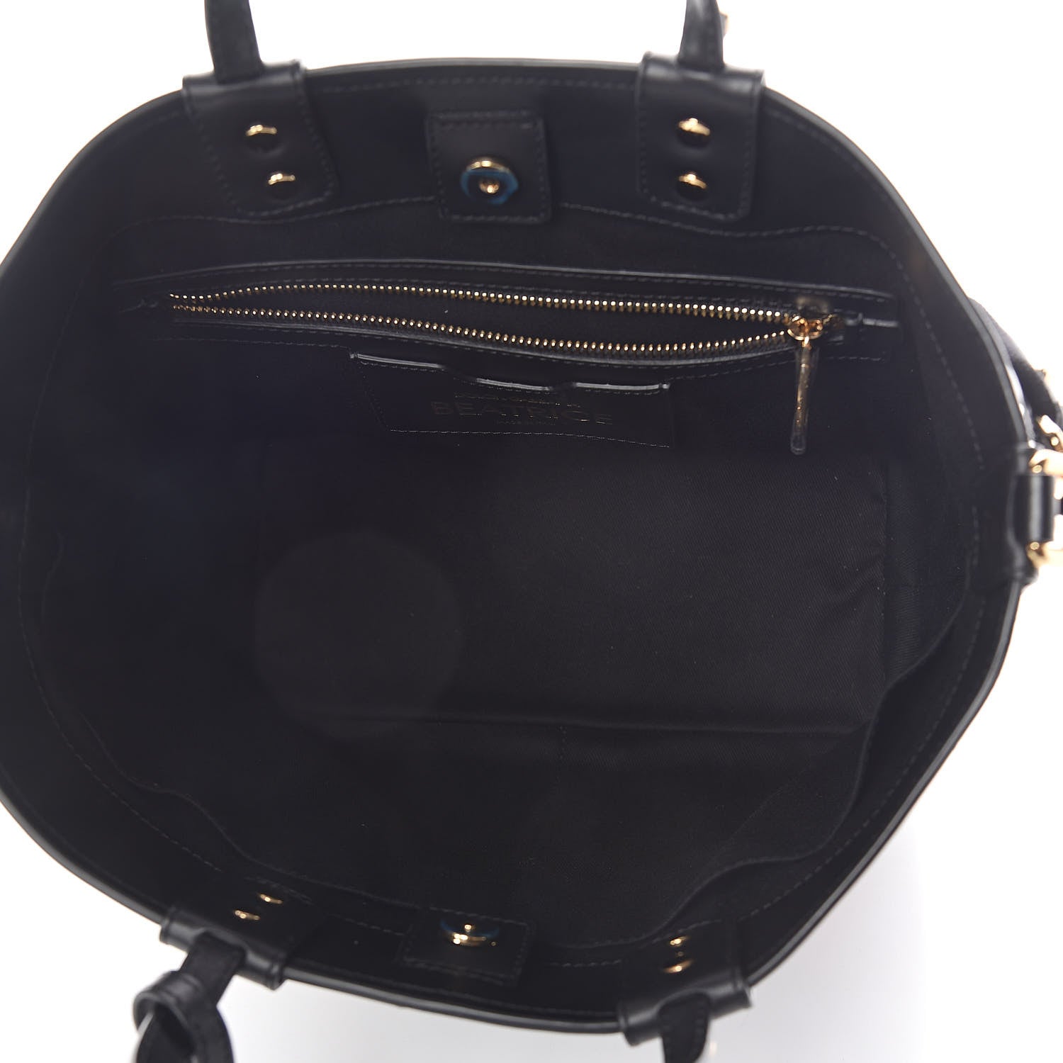 Dolce & Gabbana Calfskin Graffiti Printed Beatrice Tote Black 5 of 9