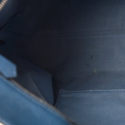 Fendi Vitello Elite Cuoio Monster Buggies Medium Roll Tote Black Multicolor Blue Cobalto 7 of 13