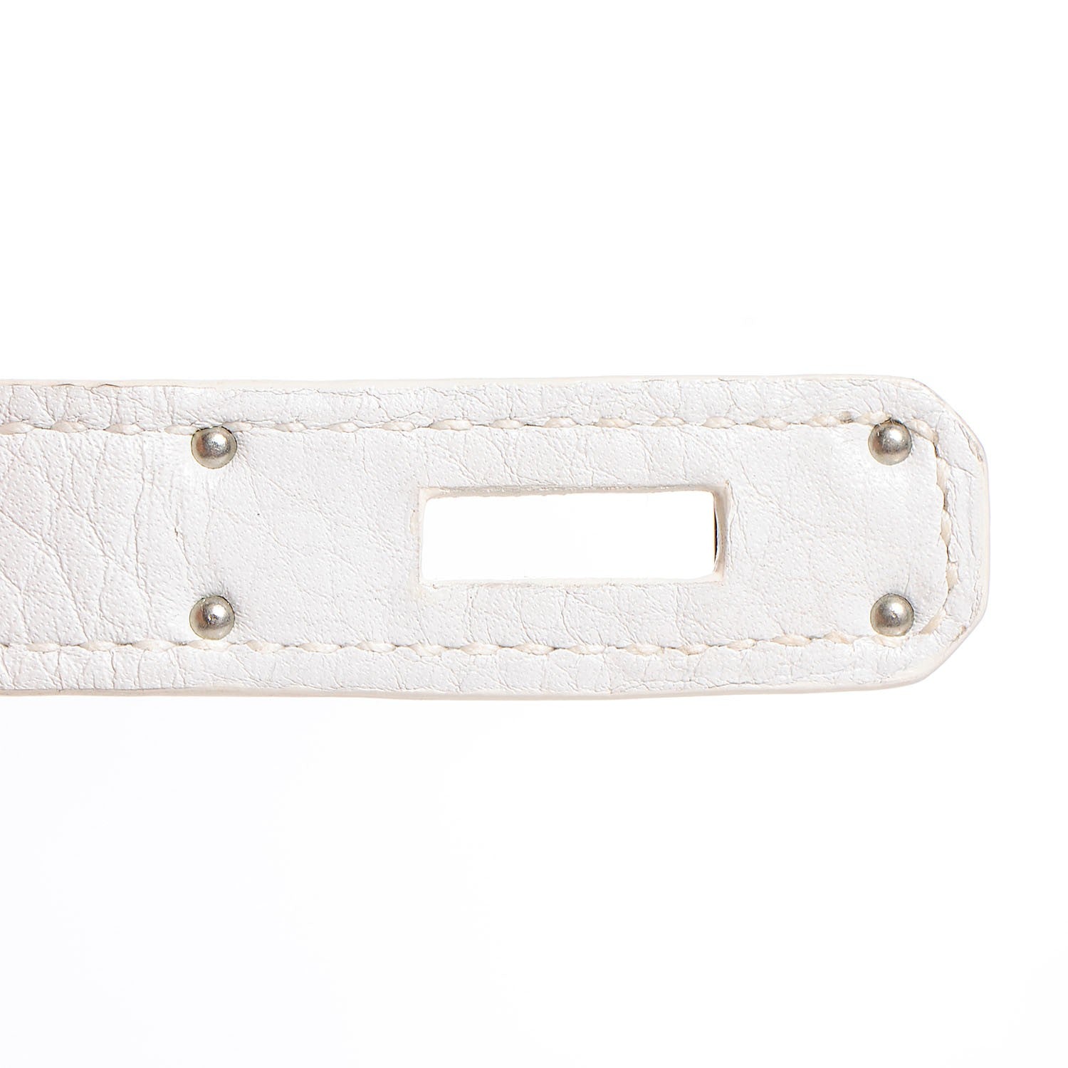 Hermes Taurillon Clemence Birkin 30 White 17 of 28
