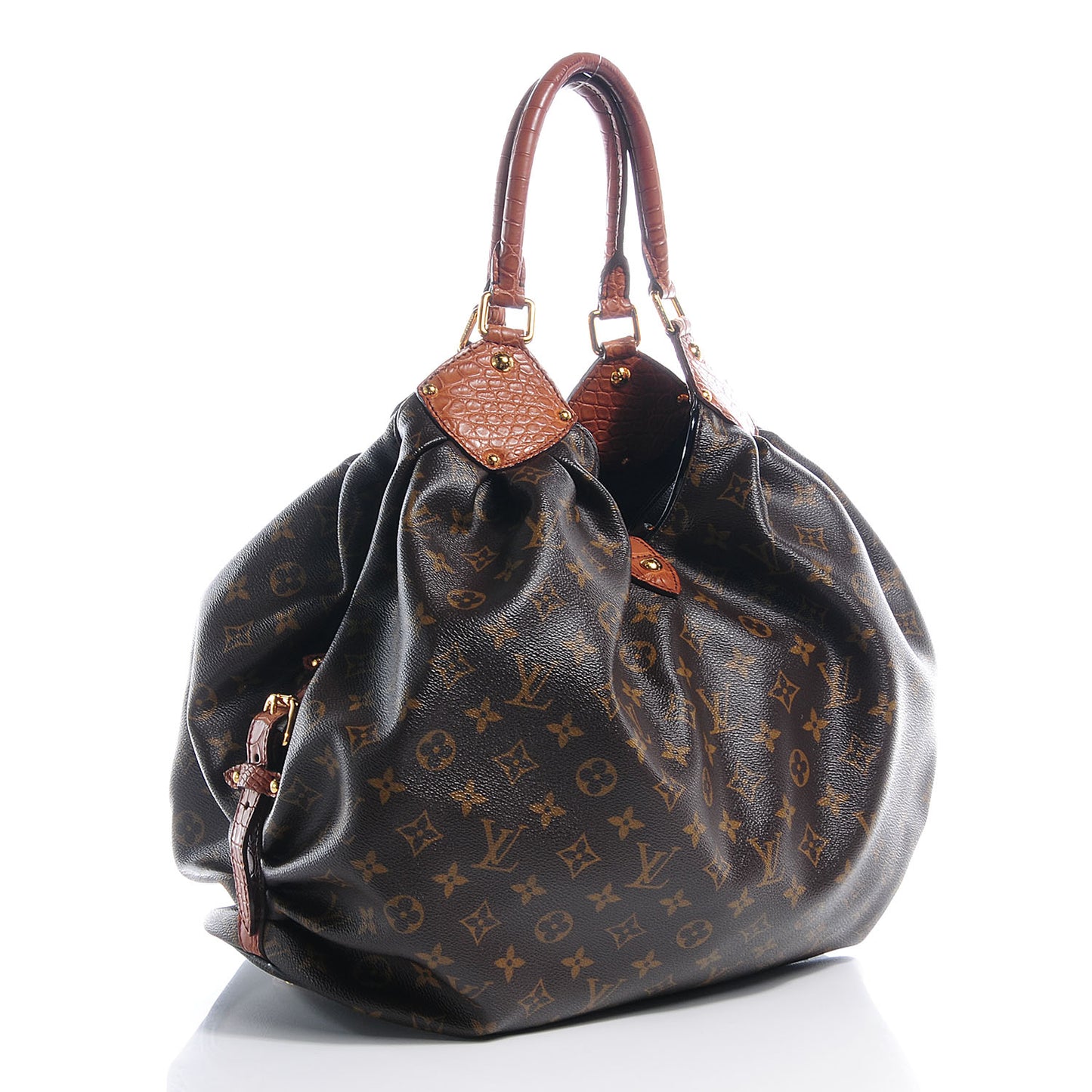 Alligator Monogram XL Tote