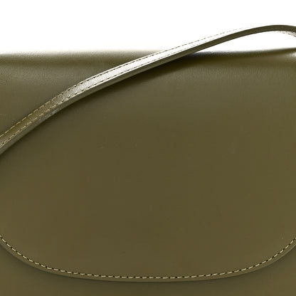Mansur Gavriel Calfskin Flap Crossbody Bag Olive 7 of 14