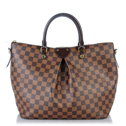 Louis Vuitton Damier Ebene Siena GM 1 of 9
