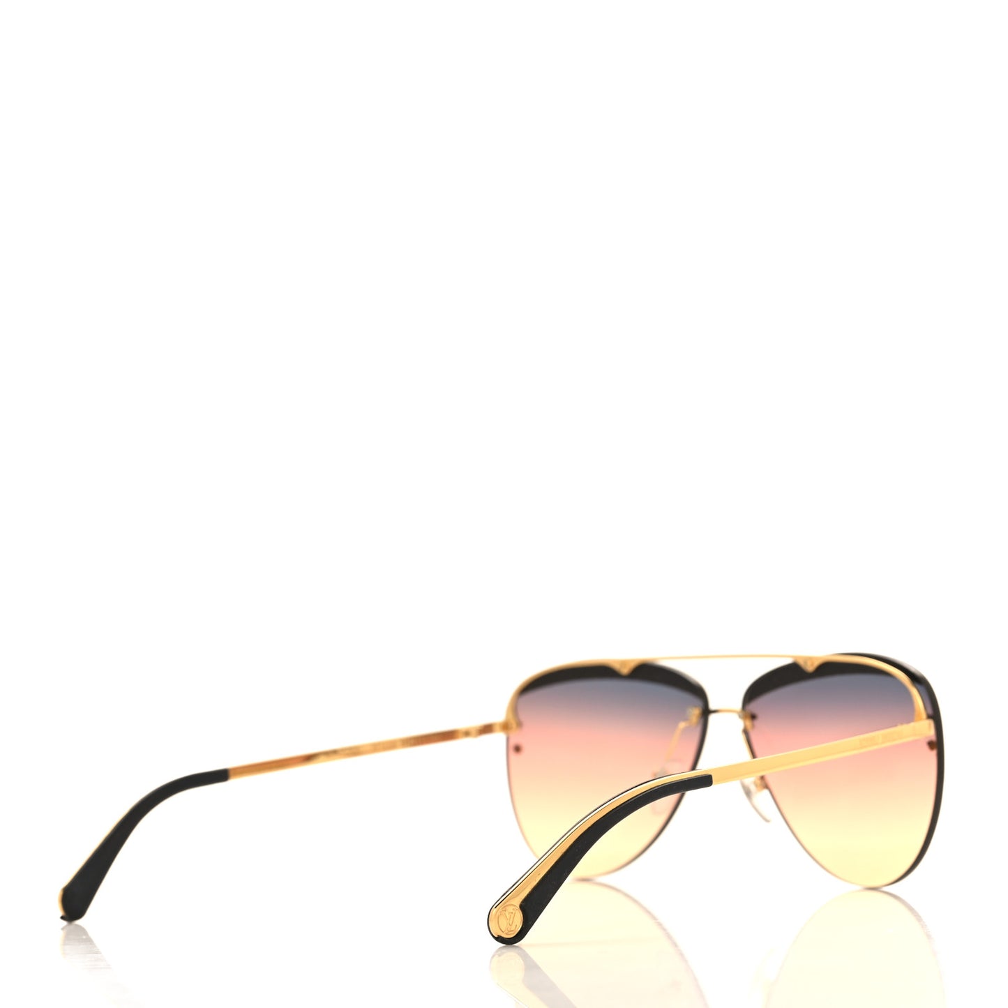 Metal Attitude Pilote Sunglasses Z1434W Gold