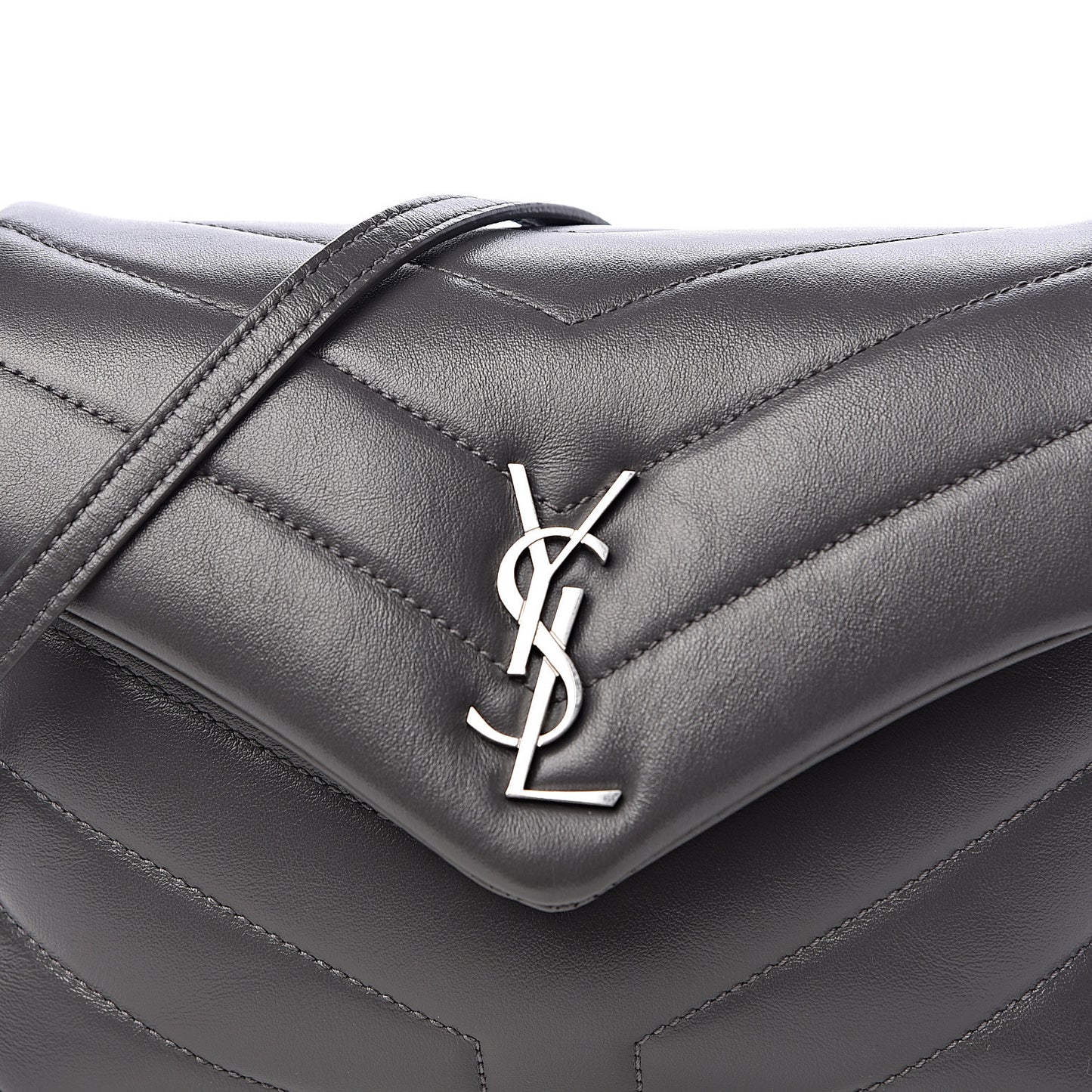 Calfskin Y Quilted Monogram Toy Loulou Crossbody Bag Earth