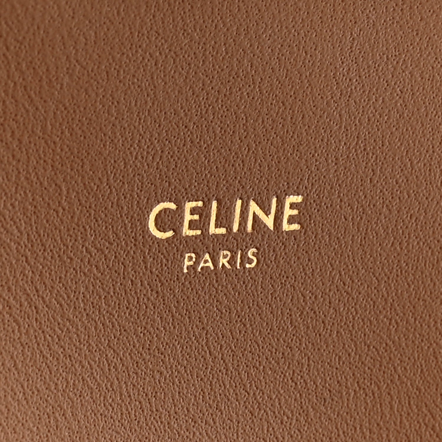 Celine Textile Natural Calfskin Teen Triomphe White Tan 6 of 11