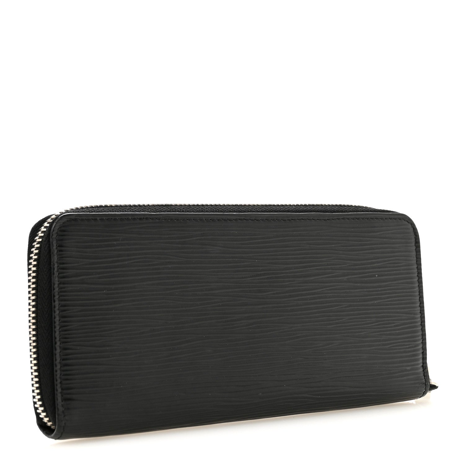 Louis Vuitton Epi Clemence Wallet Black 3 of 11