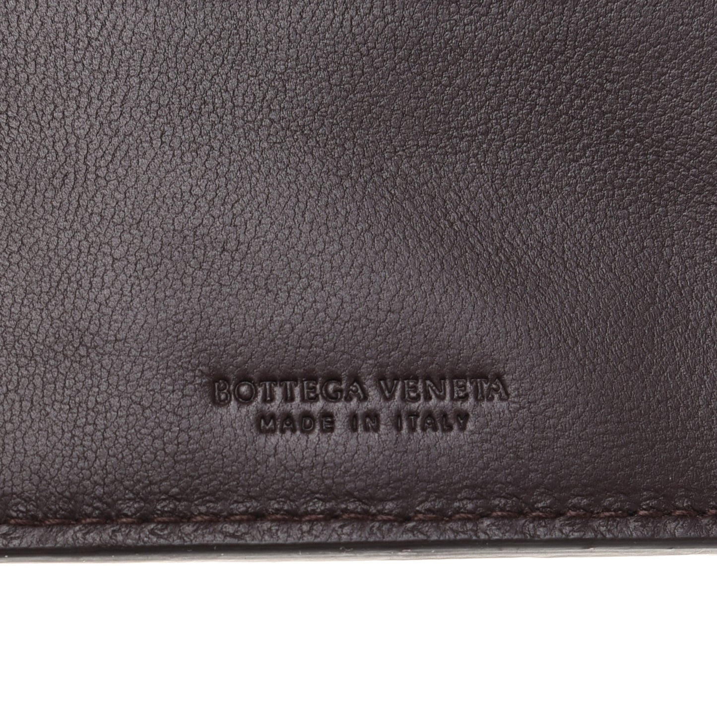Nappa Intrecciato Continental Wallet Ebano