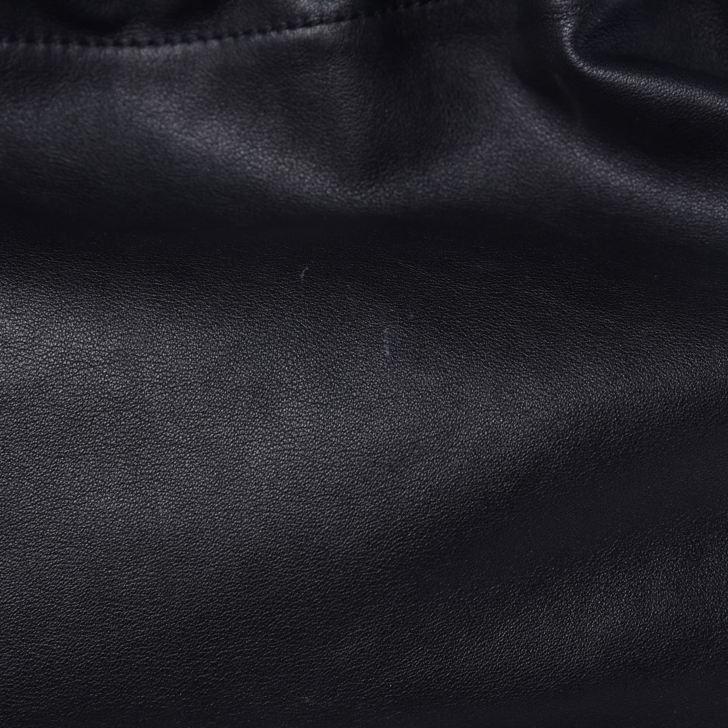 Calfskin Yago Knot Bag Black