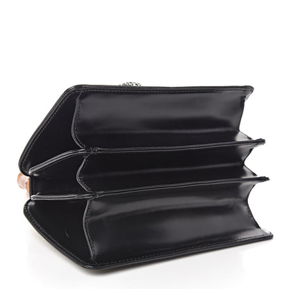 Gucci Calfskin Bamboo Mini Thiara Top Handle Bag Black 4 of 11