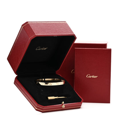 Cartier 18K Yellow Gold LOVE Bracelet 19 4 of 4
