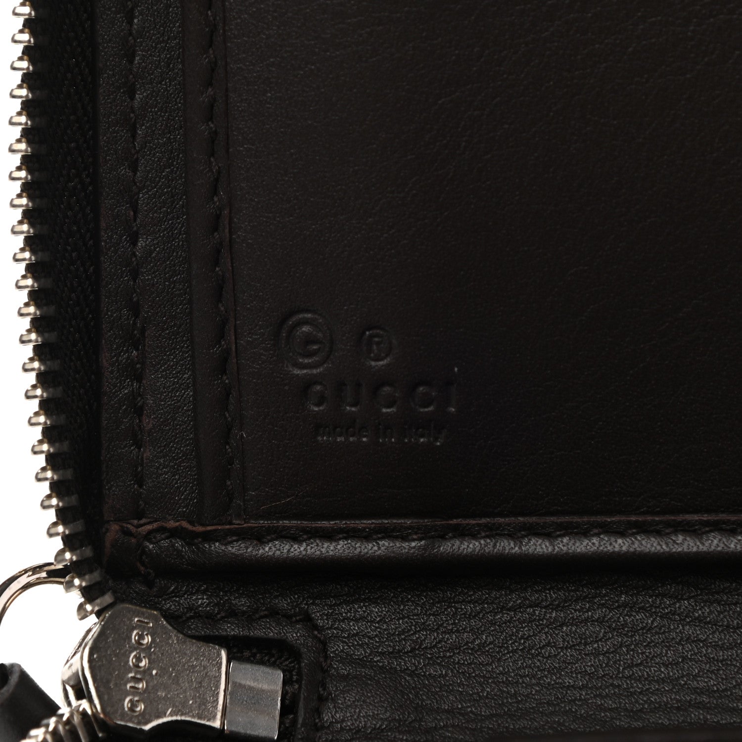 Gucci Microguccissima Large Zip Around Organizer Wallet Testa di Moro 6 of 8