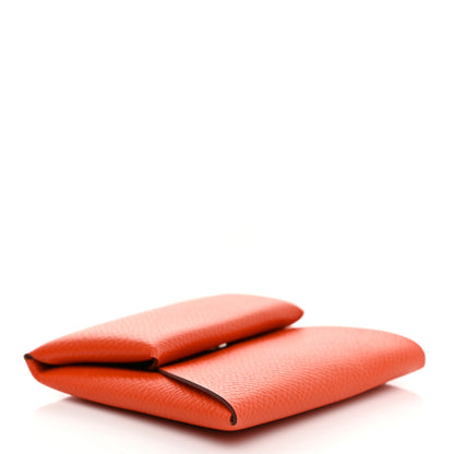 Hermes Epsom Bastia Coin Purse Feu 4 of 8