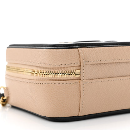 Chanel Caviar Quilted Small CC Filigree Vanity Case Beige Black 9 of 11