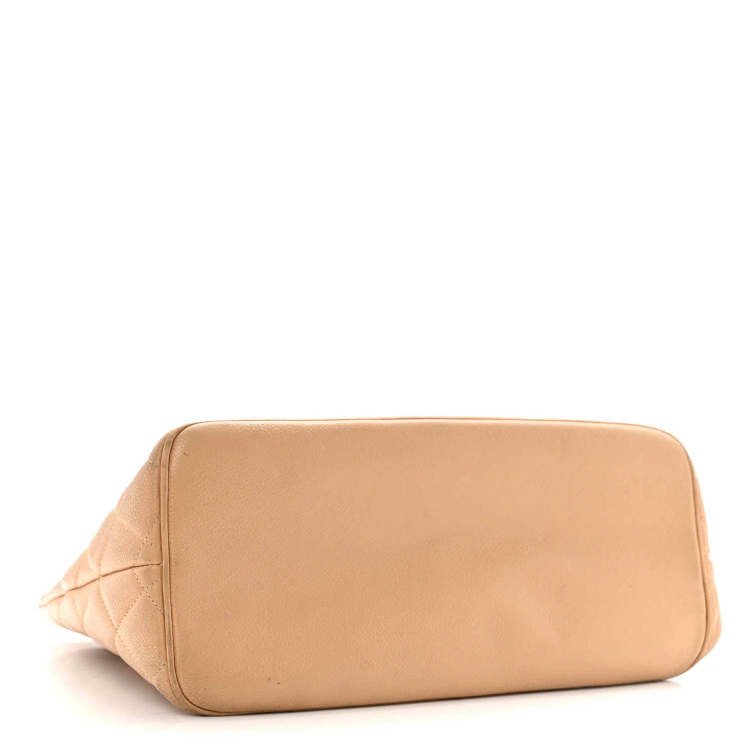 Chanel Caviar Quilted Medallion Tote Beige 4 of 13