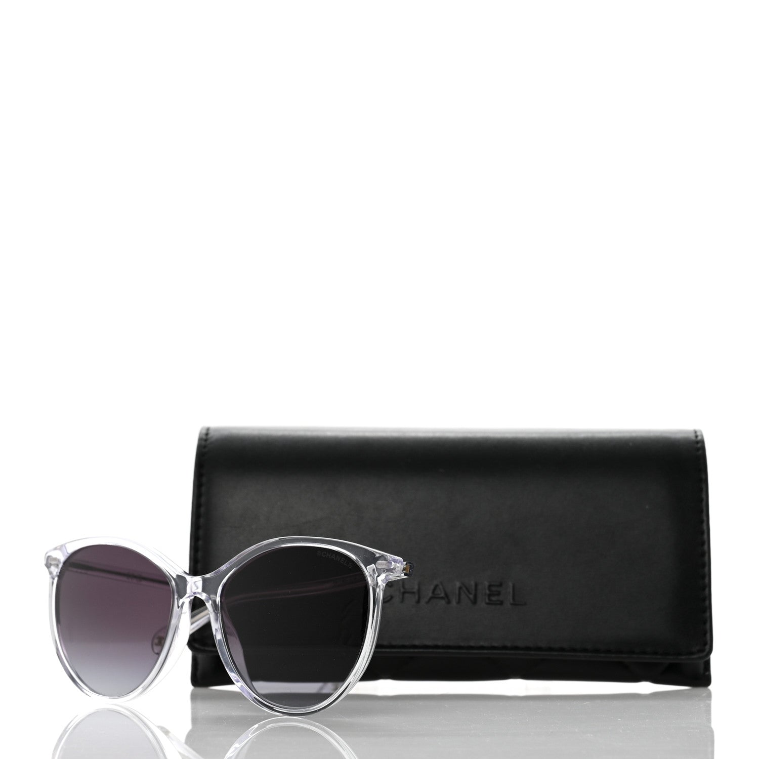 Chanel Acetate Pantos Cat Eye Sunglasses 5448-A 8 of 8