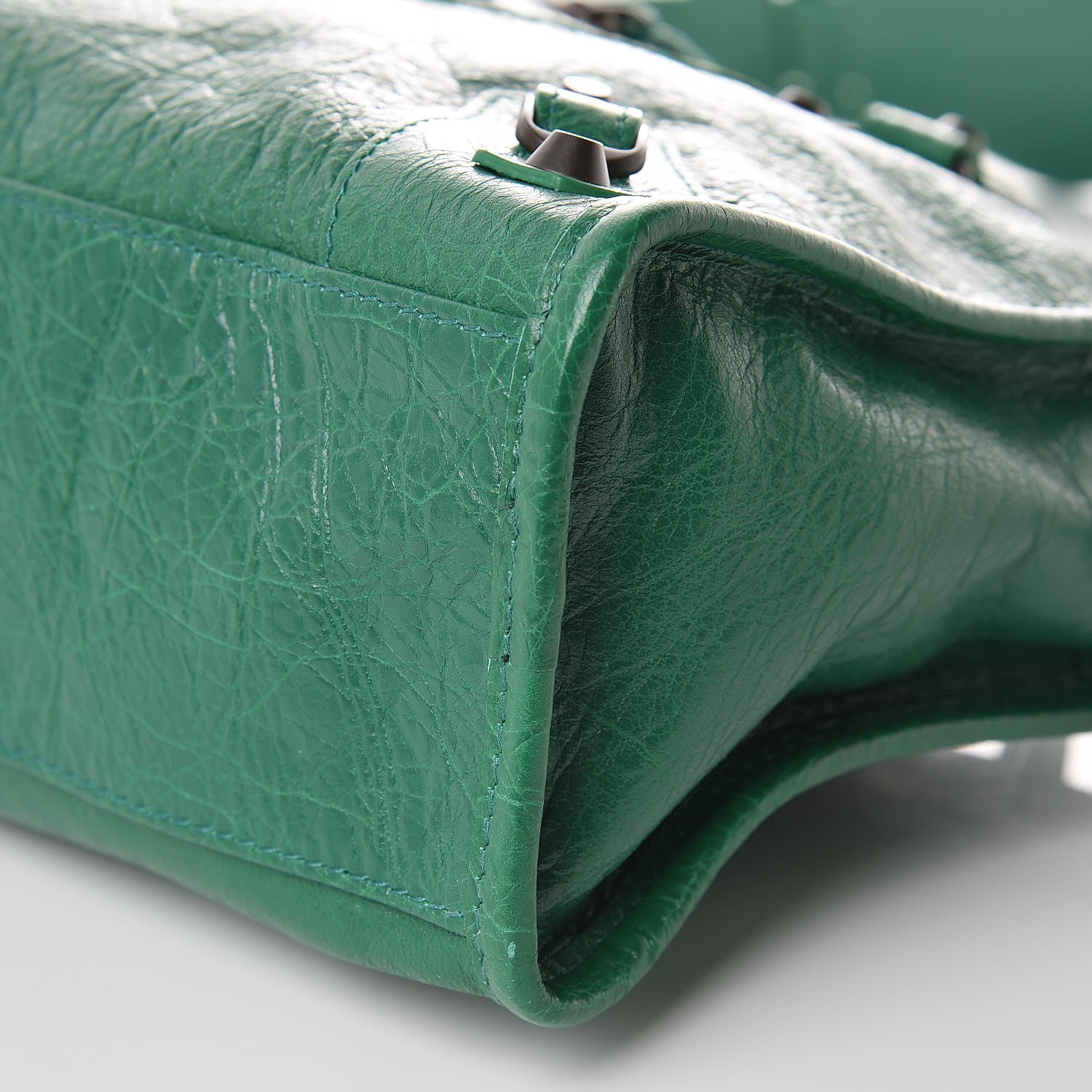 Balenciaga Agneau Classic Hardware S City Vert Perroquet 10 of 10
