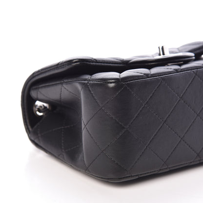 Chanel Lambskin Quilted Mini Square Flap Black 8 of 11