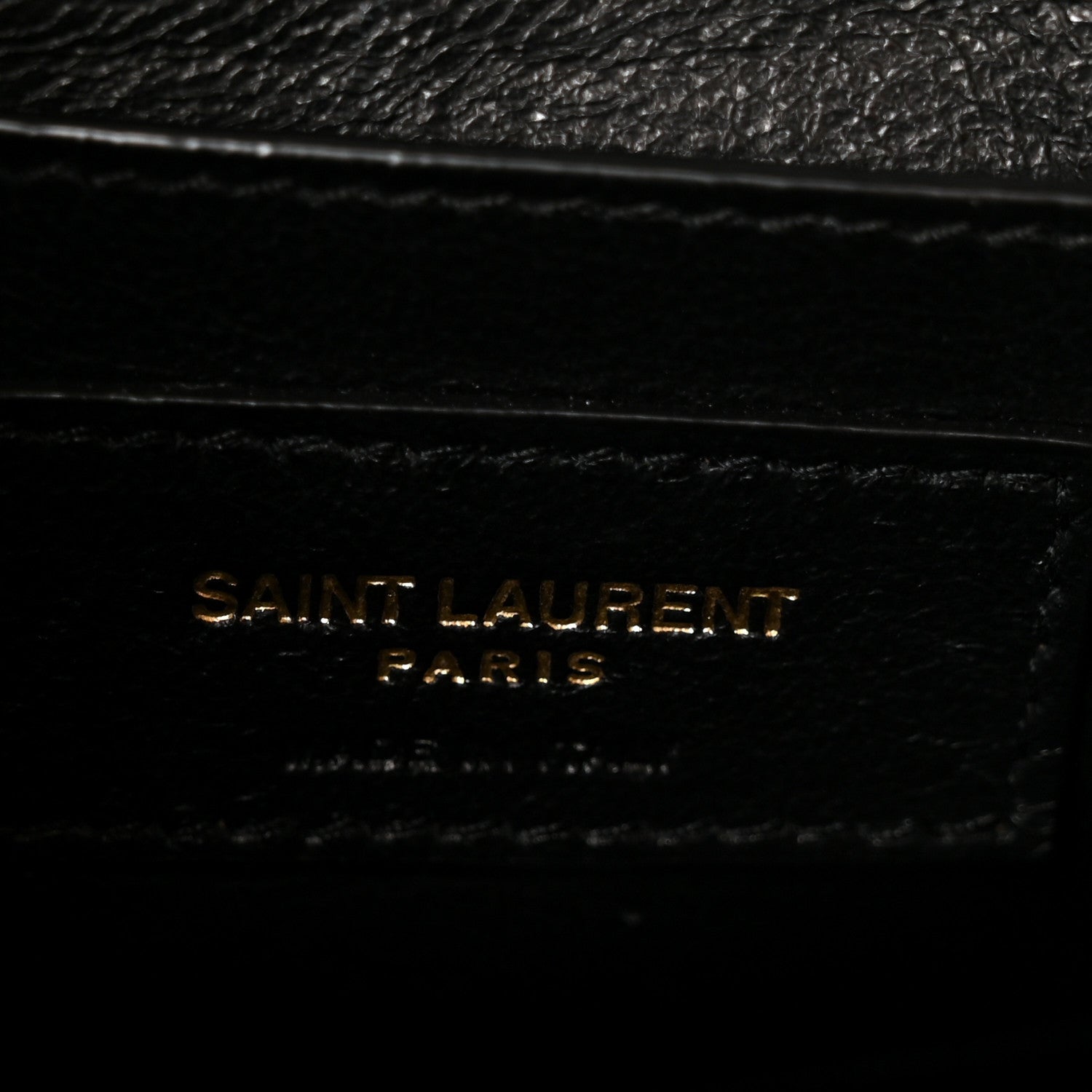 Saint Laurent Grain de Poudre Mini Classic Monogram Cassandra Top Handle Black 6 of 11