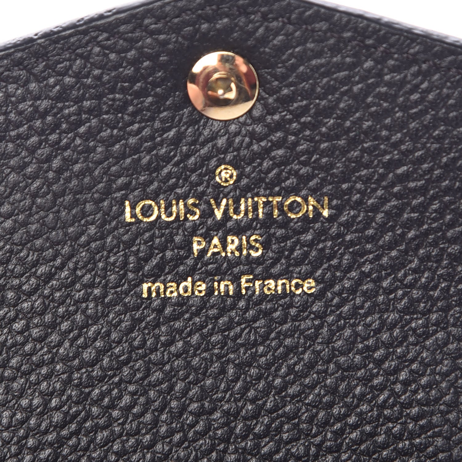 Louis Vuitton Empreinte Key Pouch Black 6 of 7