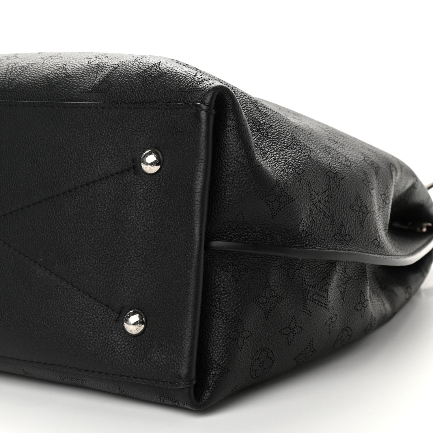 Louis Vuitton Mahina Carmel Hobo Black 8 of 8