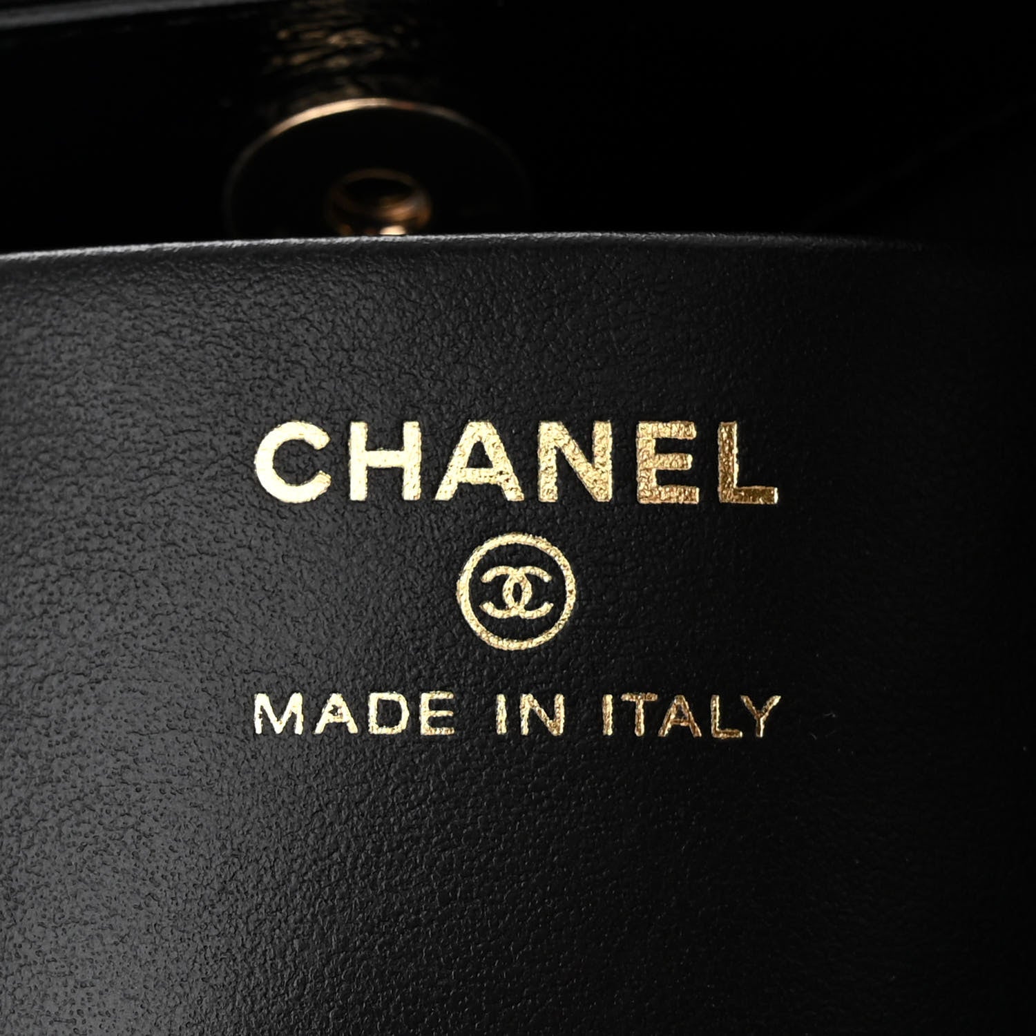 Chanel Shiny Crumpled Calfskin Quilted Nano 31 Shopping Bag Black 6 of 11