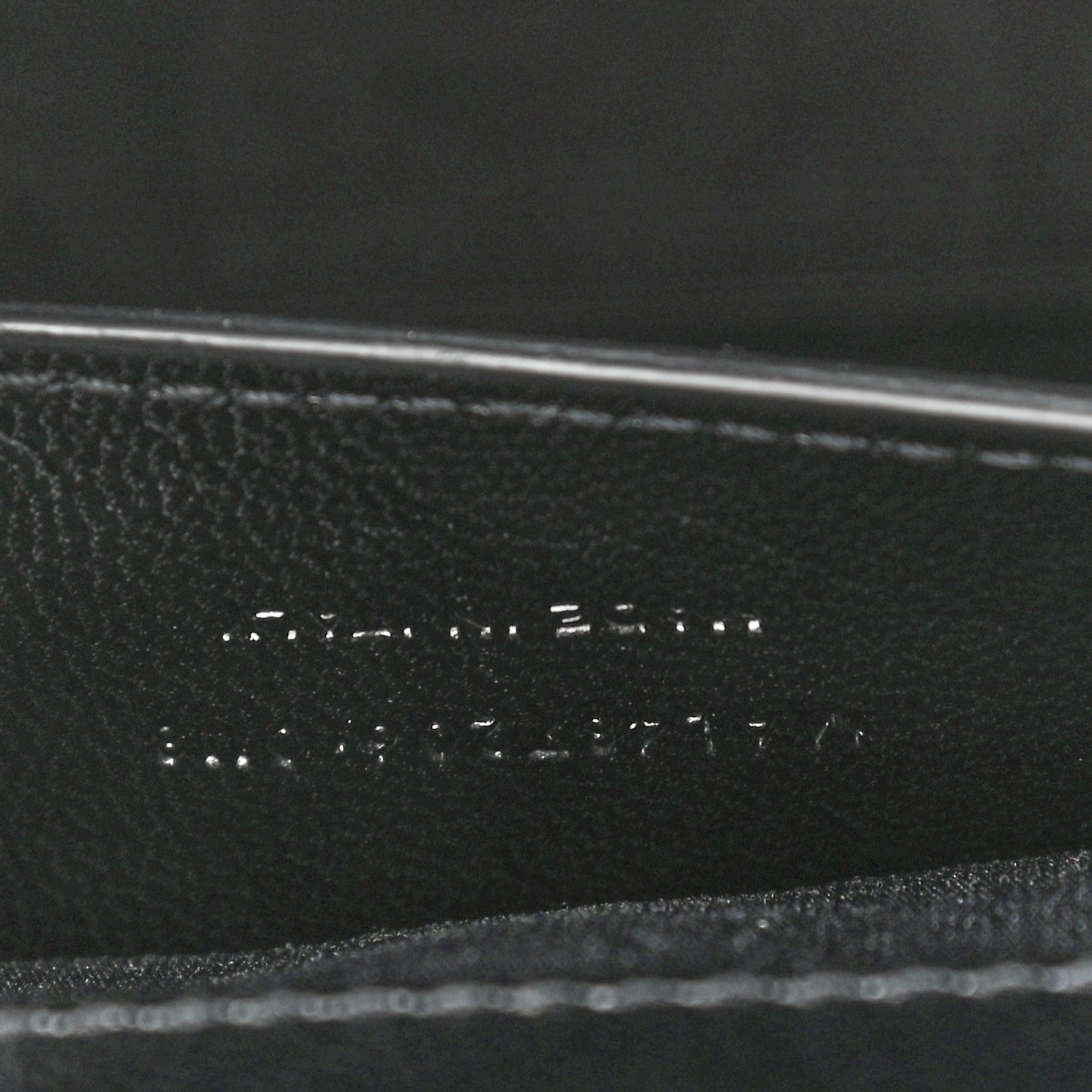 Saint Laurent Grain De Poudre Textured Mixed Matelasse Triquilt Medium Monogram Satchel Black 7 of 10