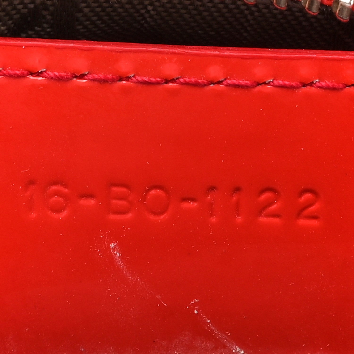 Christian Dior Patent Cannage Medium Lady Dior Red 7 of 15