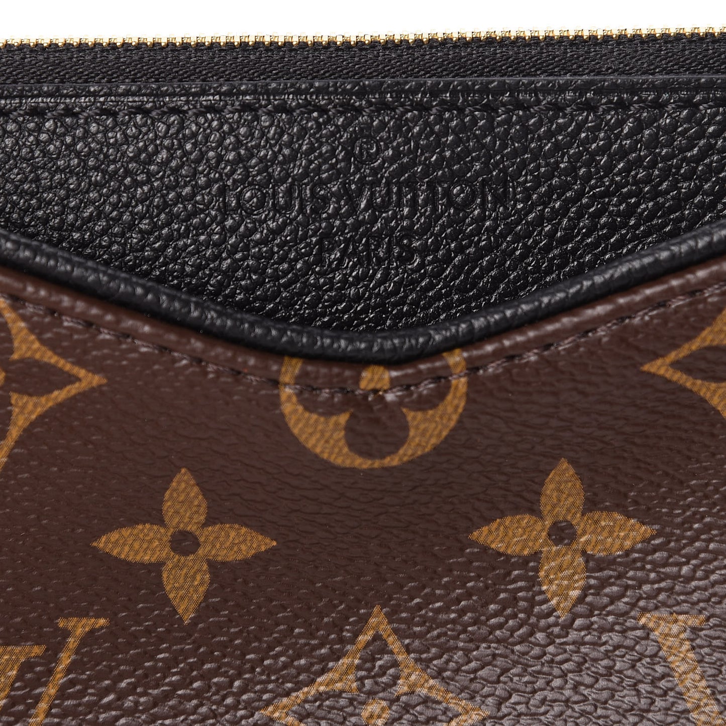 Monogram Pallas Clutch Black