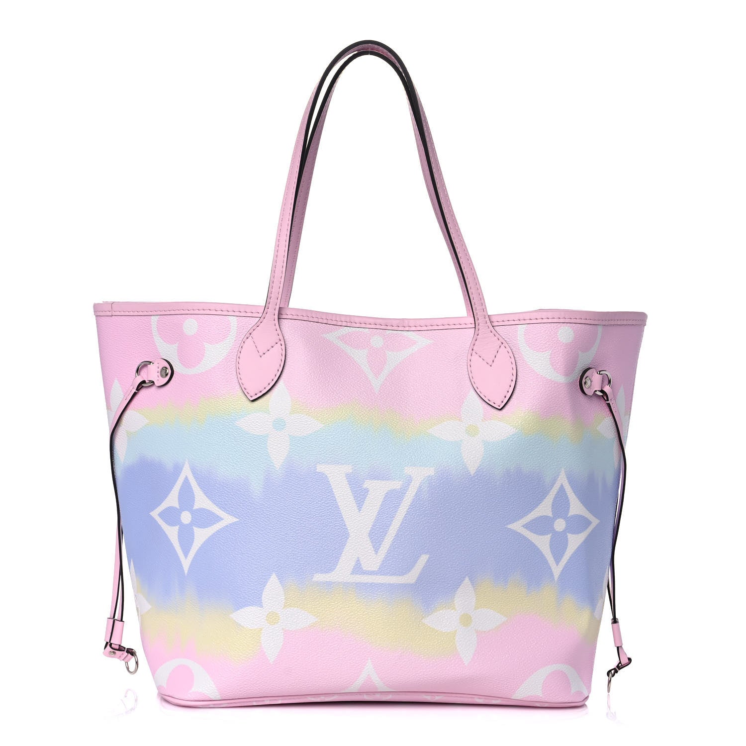 Louis Vuitton Monogram Escale Neverfull MM Pastel 3 of 10