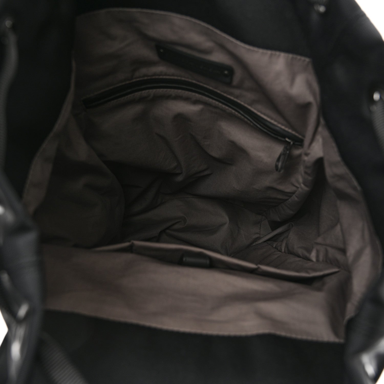 Bottega Veneta Canvas Calfskin Intrecciato Sassolungo Backpack Black 5 of 9
