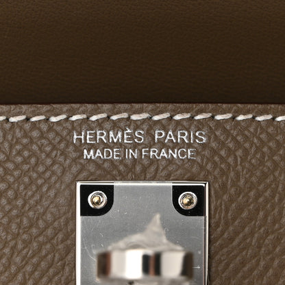 Hermes Epsom Mini Kelly Sellier 20 Etoupe 6 of 11