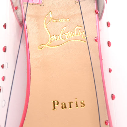 Christian Louboutin PVC Degrastrass Flats 37.5 Version Florida 8 of 9