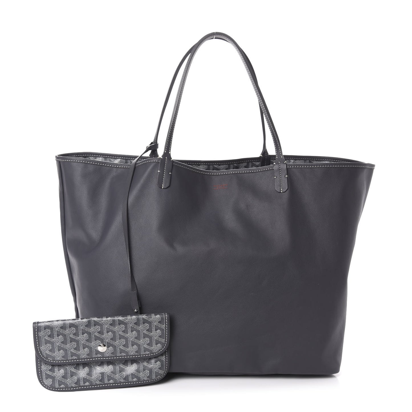 Goyardine Reversible Anjou GM Grey