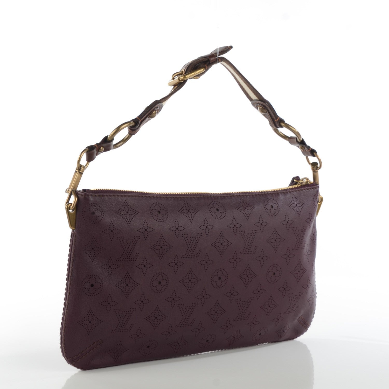 Louis Vuitton Mahina Onatah Pochette Aubergine 3 of 7