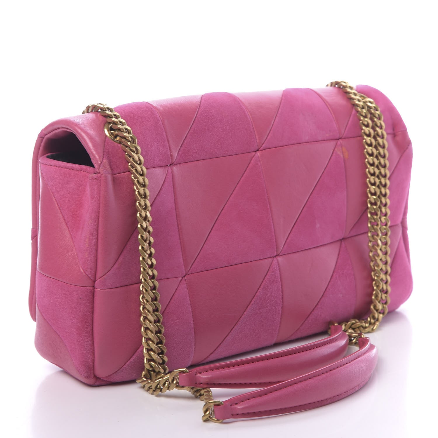 Saint Laurent Lambskin Patchwork Monogram Medium Jamie 3 of 10