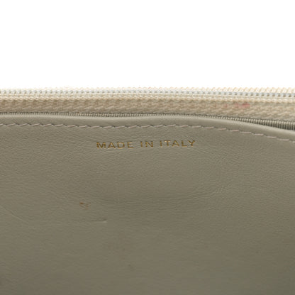 Chanel Wool Tweed Lambskin Quilted Chanel 19 Wallet On Chain WOC Grey Ecru 7 of 14