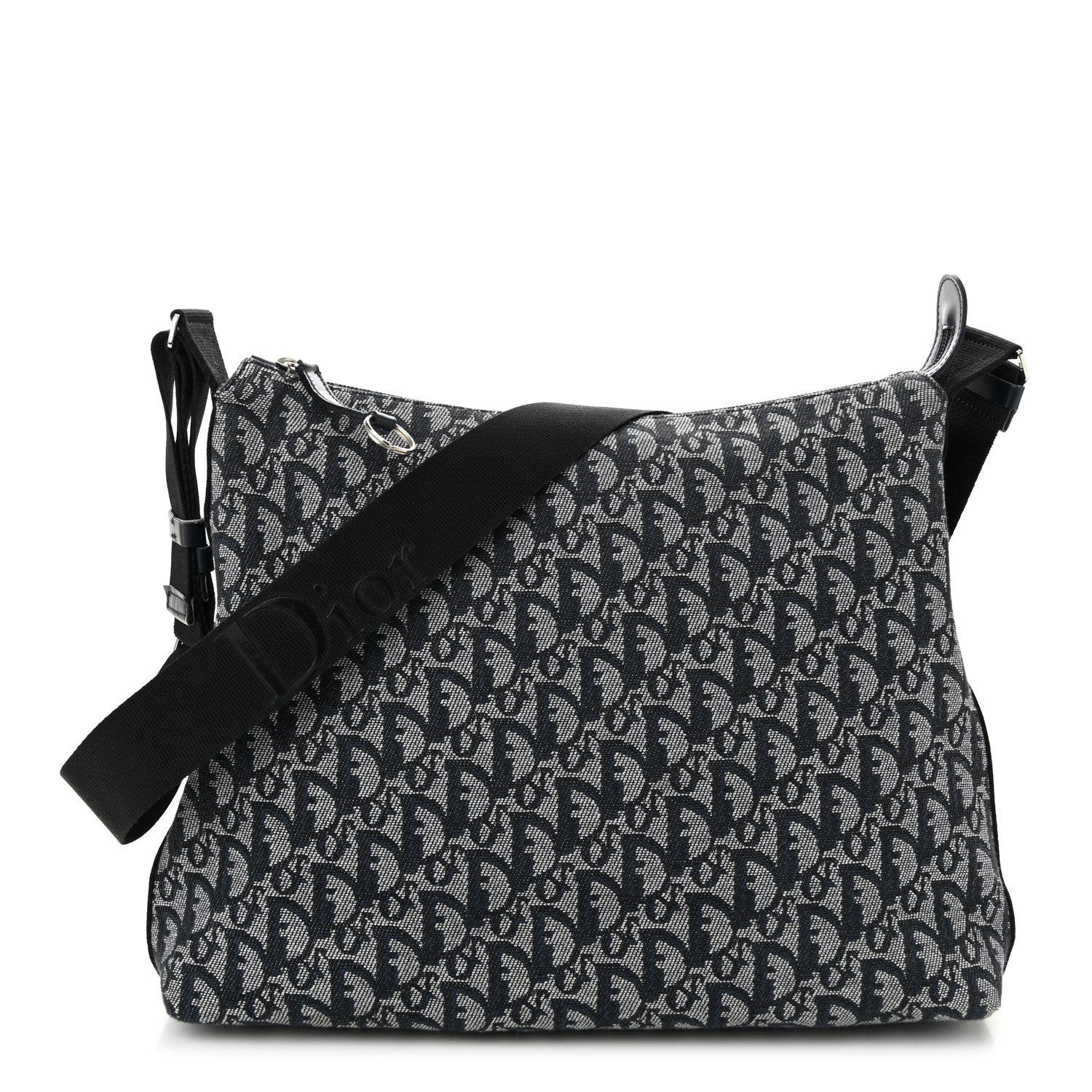 Christian Dior Monogram Messenger Black 1 of 12
