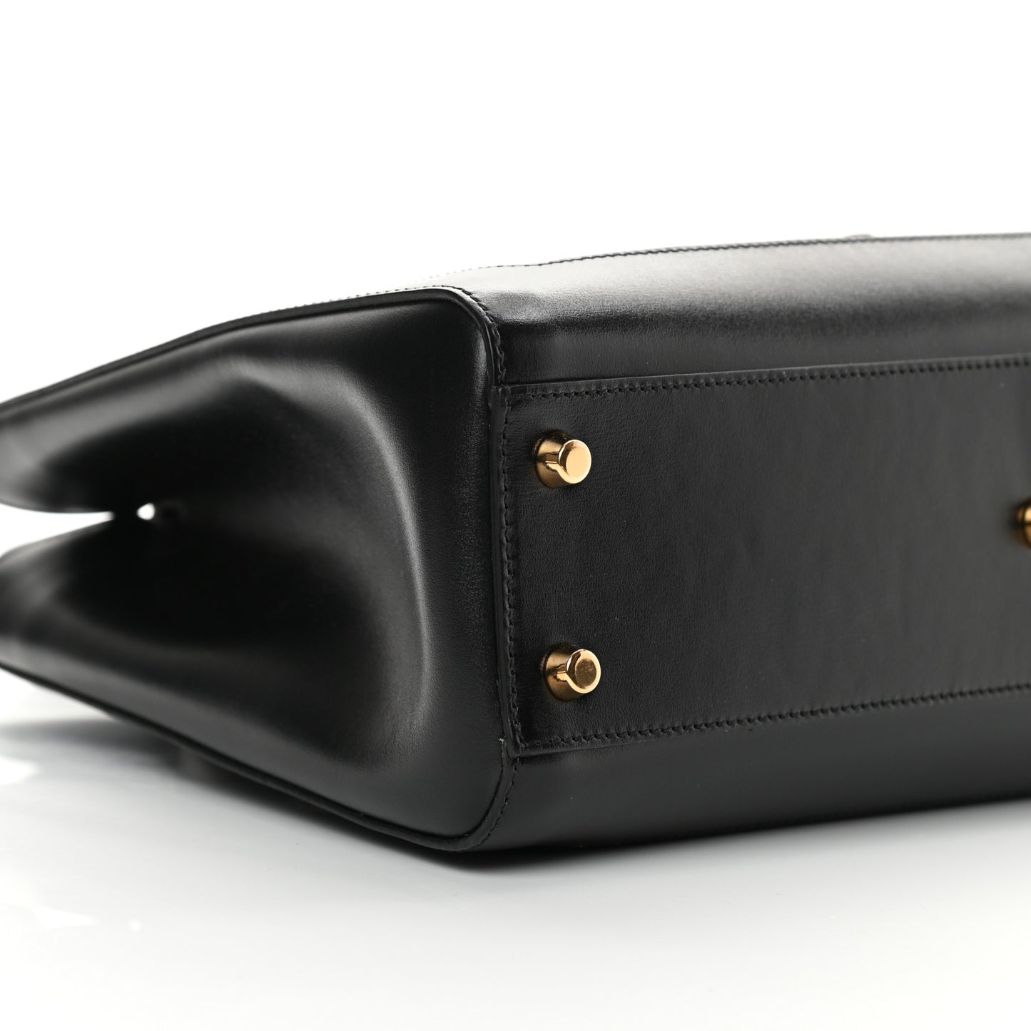 Boarded Plutone Calfskin Medium Jackie 1961 Tote Black