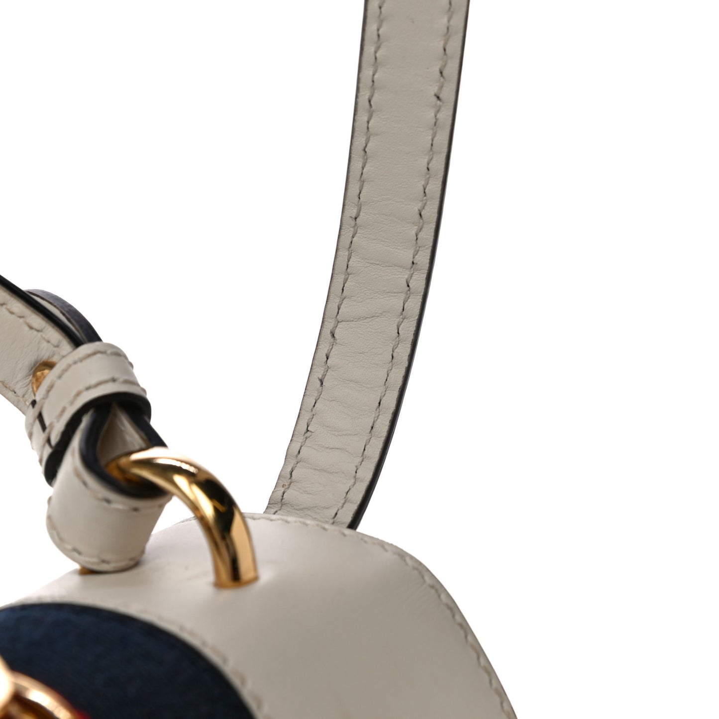 Calfskin Mini Sylvie Top Handle Bag White