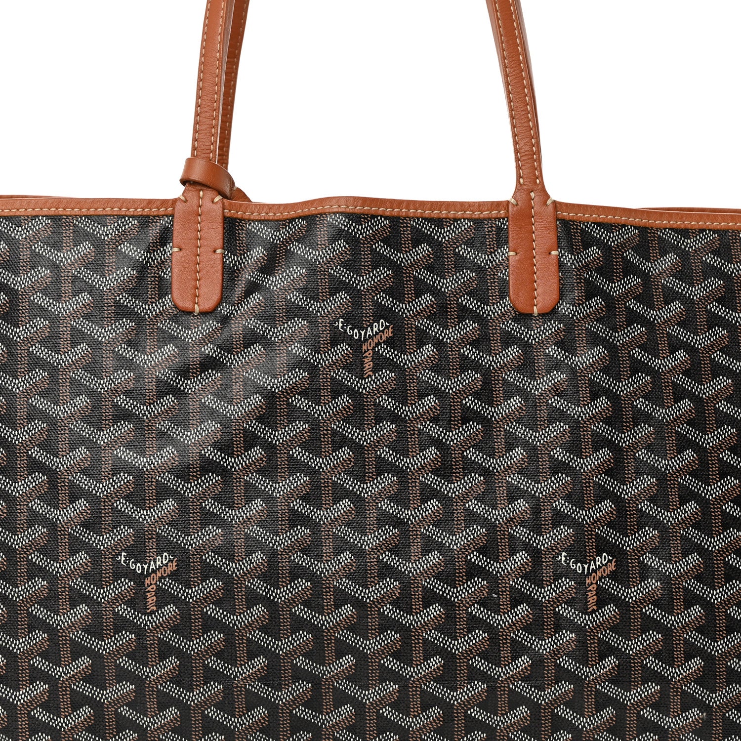Goyard Goyardine Saint Louis PM Black Gold 9 of 15