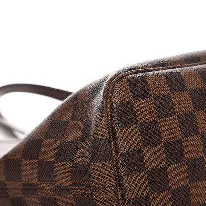 Louis Vuitton Damier Ebene Neo Neverfull MM Rose Ballerine 14 of 20